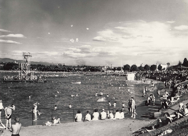 Kitsilano Beach Pool c. 1950